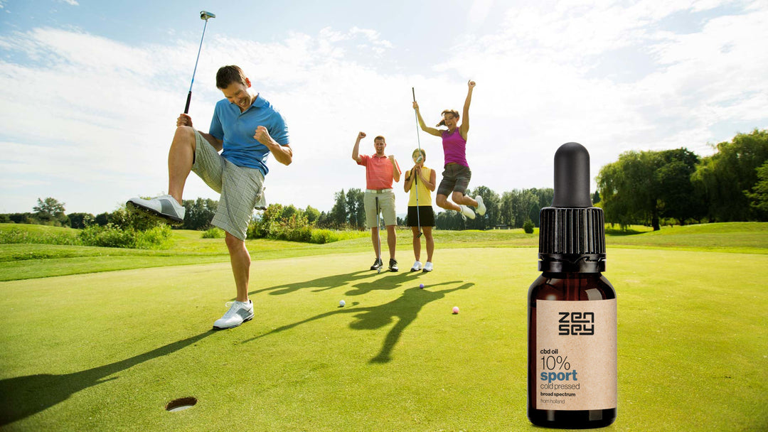 CBD en professioneel golf: natuurlijke ondersteuning voor focus, herstel en balans